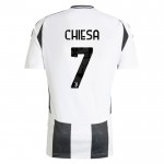 Nogometni Dresovi Juventus Chiesa 7 Domaći 2024-25 Kratkih Rukava